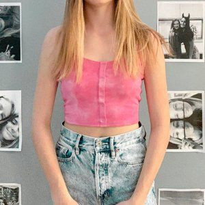 Pacsun pink tank top